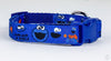 Cookie Dog collar handmade adjustable buckle 5/8"wide or leash fabric Petcollarshandmade