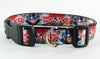 Monopoly dog collar handmade adjustable buckle collar 1" wide or leash game Petcollarshandmade
