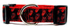 Rolling Stones dog collar Handmade adjustable buckle 1" or 5/8" wide or leash Petcollarshandmade