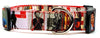Bruce Springsteen dog collar Handmade adjustable buckle 1" or 5/8"wide or leash Petcollarshandmade
