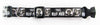Wolfman dog collar handmade adjustable buckle collar 1" wide or leash Petcollarshandmade