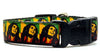 Bob Marley dog collar Handmade adjustable buckle 1" or 5/8" wide or leash Reggae Petcollarshandmade