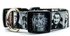 The Munsters dog collar handmade adjustable buckle 1" or 5/8" wide or leash TV Petcollarshandmade