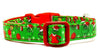 Grinch dog collar handmade adjustable buckle collar 5/8" wide or leash handmade - Petcollarshandmades