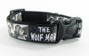 Wolfman dog collar handmade adjustable buckle collar 1" wide or leash Petcollarshandmade