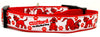 Clifford dog collar handmade adjustable buckle collar 1" wide or leash Petcollarshandmade