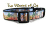 Wizard of Oz dog collar handmade adjustable buckle 1" or 5/8" wide or leash Petcollarshandmade