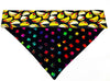 Tacos Dog Bandana, Over the Collar bandana, Dog collar bandana Petcollarshandmade
