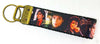Michael Jackson Key Fob Wristlet Keychain 1"wide Zipper pull Camera strap - Petcollarshandmades