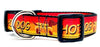 Hot Dog Dachshunds dog collar handmade adjustable buckle 1"or 5/8"wide or leash Petcollarshandmade
