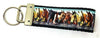 Horses Key Fob Wristlet Keychain 1 1/4"wide Zipper pull Camera strap - Petcollarshandmades