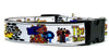 The Beatles dog collar handmade adjustable buckle collar 1" wide or leash Petcollarshandmade