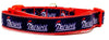 New England Patriots dog collar handmade adjustable buckle collar 5/8"wide Petcollarshandmade