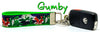 Gumby & Pokey Key Fob Wristlet Keychain 1"wide Zipper pull Camera strap handmade - Petcollarshandmades