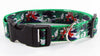 Gumby dog collar handmade adjustable buckle collar 1" wide leash Petcollarshandmade