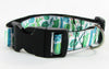 Cactus dog collar handmade 12.00 all sizes adjustable buckle collar 1"wide leash - Petcollarshandmades