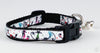 Kittens cat or small dog collar 1/2" wide adjustable handmade bell or leash Petcollarshandmade