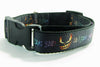 Horror dog collar handmade adjustable buckle collar 1"wide or leash - Petcollarshandmades