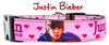 Justin Bieber dog collar Handmade adjustable buckle 1" wide or leash Rock N Roll Petcollarshandmade