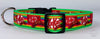 Kit Kat Candy dog collar handmade adjustable buckle 1" or 5/8" wide or leash Petcollarshandmade