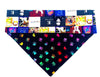 Elton John Dog Bandana Over the Collar dog bandana Dog collar bandana Rock Petcollarshandmade