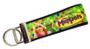 Muppets Key Fob Wristlet Keychain 1 1/4"wide Zipper pull Camera strap handmade - Petcollarshandmades
