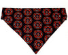 Fire Dept Dog Bandana, Over the Collar dog bandana, Dog collar bandana Fireman Petcollarshandmade