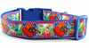 Candy Crush dog collar handmade adjustable buckle collar 1" wide or leash $6 - Petcollarshandmades