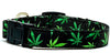 Weed/Herbs dog collar handmade adjustable buckle collar 5/8" wide or leash Petcollarshandmade