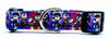 Cartoon dog collar handmade adjustable buckle collar 5/8" wide or leash Petcollarshandmade