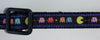 PacMan cat or small dog collar 1/2" wide adjustable handmade bell or leash Petcollarshandmade