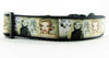 Marilyn dog collar handmade $6 adjustable buckle collar 1" wide leash fabric - Petcollarshandmades