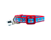 Snowman cat or small dog collar 1/2" wide adjustable handmade or leash Petcollarshandmade