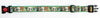 Puppies dog collar handmade adjustable buckle collar 1"wide or leash fabric - Petcollarshandmades
