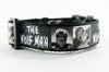 Wolfman dog collar handmade adjustable buckle collar 1" wide or leash Petcollarshandmade