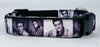 Elvis dog collar handmade adjustable buckle collar 5/8" wide or leash fabric - Petcollarshandmades