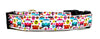 VW Bus dog collar handmade  adjustable buckle collar 1" or 5/8" wide or leash Petcollarshandmade