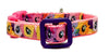 My Little Pony cat & small dog collar 1/2"wide adjustable handmade bell or leash - Petcollarshandmades