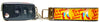 Wizard of Oz Key Fob Wristlet Keychain 1"wide Zipper pull Camera strap handmade - Petcollarshandmades