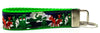 Gumby & Pokey Key Fob Wristlet Keychain 1"wide Zipper pull Camera strap handmade - Petcollarshandmades
