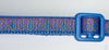 Mermaid Scales cat or small dog collar 1/2"wide adjustable handmade bell or leash - Petcollarshandmades
