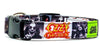 Ozzy Osbourne dog collar handmade adjustable buckle 5/8"wide or leash music Petcollarshandmade