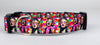 Marilyn Monroe dog collar handmade adjustable buckle 1" or 5/8"wide or leash Petcollarshandmade