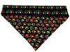 Queen Dog Bandana Over the Collar dog bandana Dog collar bandana Rock N Roll Petcollarshandmade