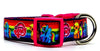 My Little Pony dog collar handmade adjustable buckle collar 1" wide or leash Petcollarshandmade