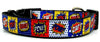 Super Hero dog collar handmade adjustable buckle collar 1" wide or leash $6 - Petcollarshandmades