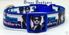 Blues Brothers Key Fob Wristlet Keychain 1"wide Zipper pull Camera strap - Petcollarshandmades