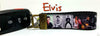 Elvis Key Fob Wristlet Keychain 1"wide Zipper pull Camera strap handmade - Petcollarshandmades
