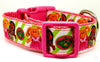 Cabbage Patch Kids dog collar handmade adjustable buckle collar 1"wide or leash - Petcollarshandmades