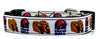 Taco Bell Dog collar handmade adjustable buckle 5/8" wide or leash small dog Petcollarshandmade